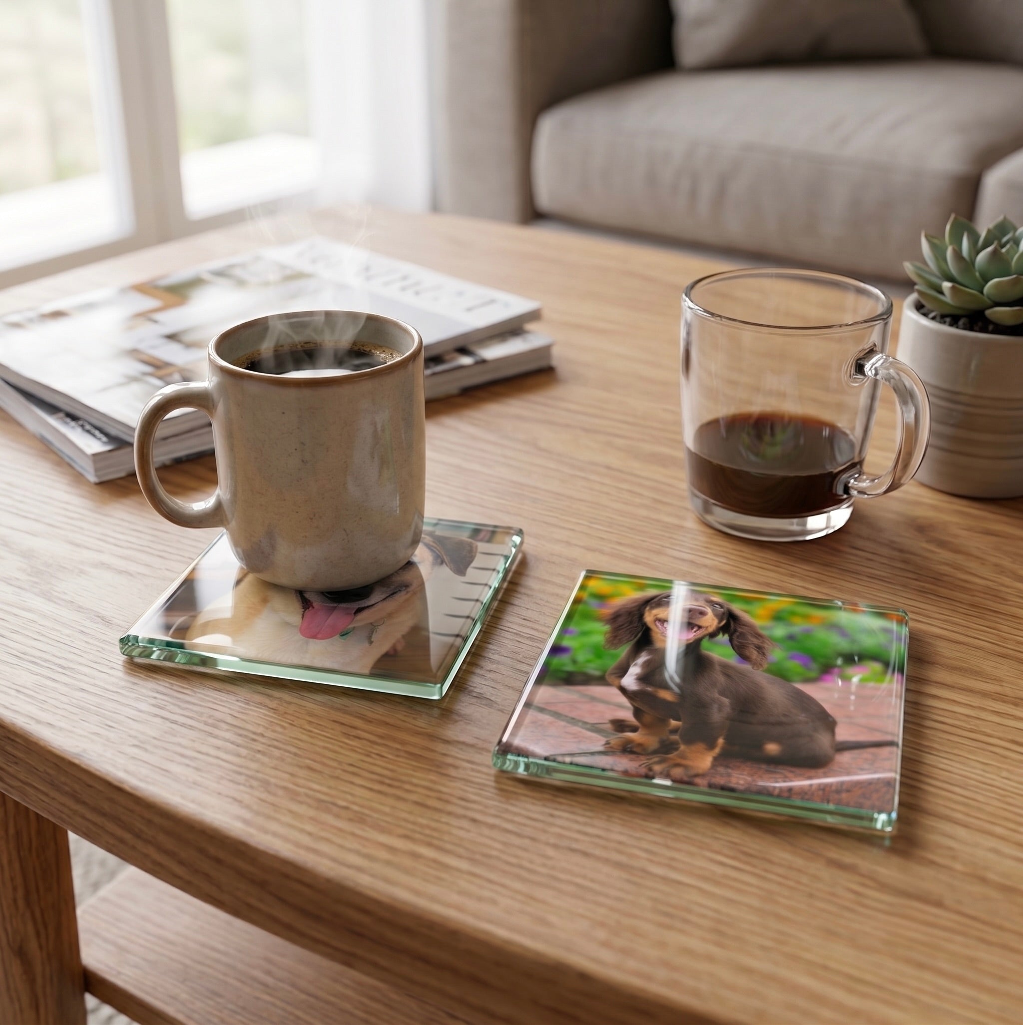 Personalised Glass Coaster